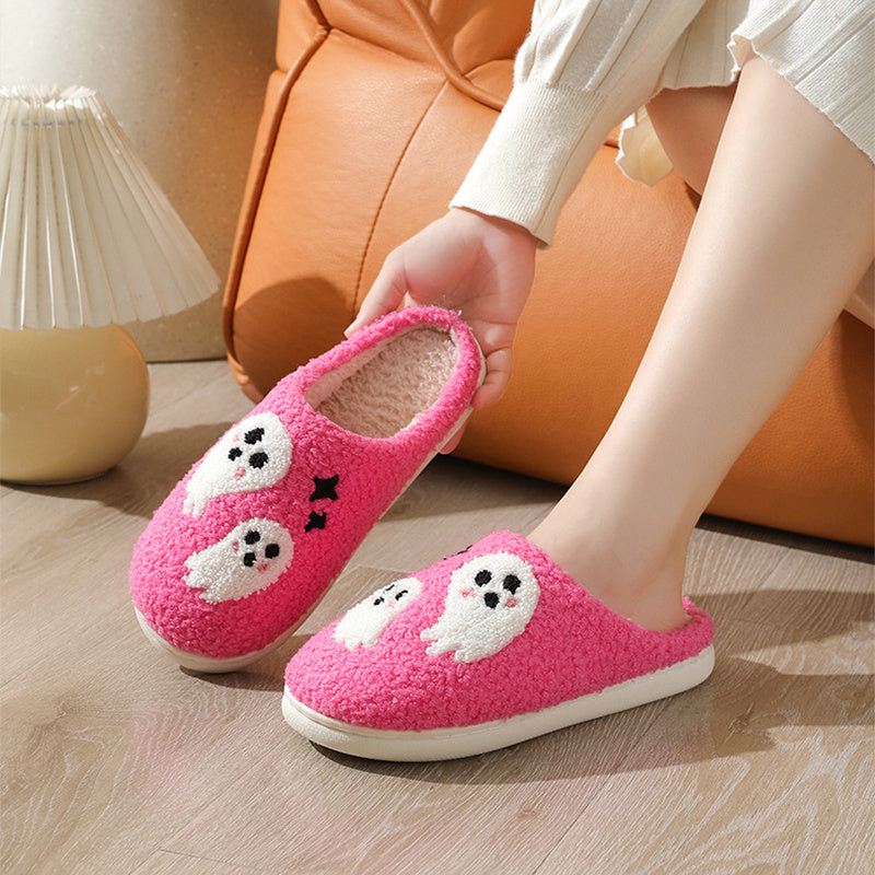 Halloween Ghost Indoor Non-Slip Slippers