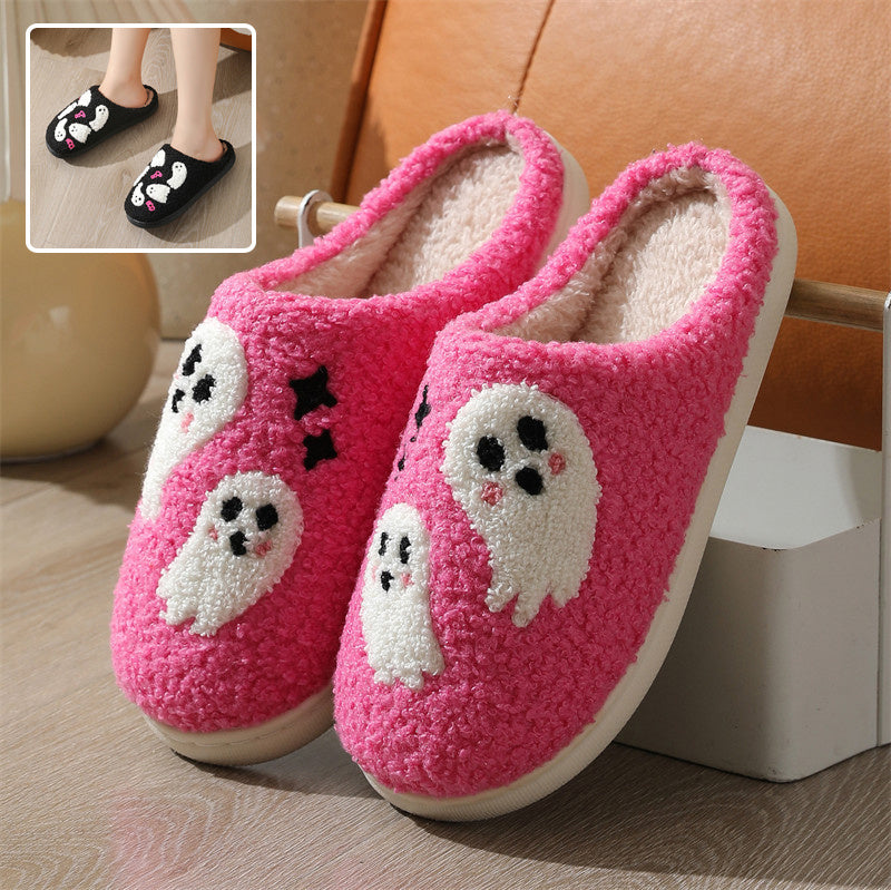 Halloween Ghost Indoor Non-Slip Slippers