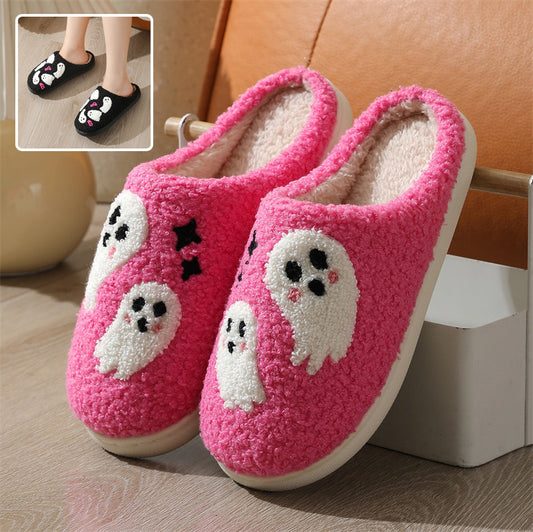 Halloween Ghost Indoor Non-Slip Slippers