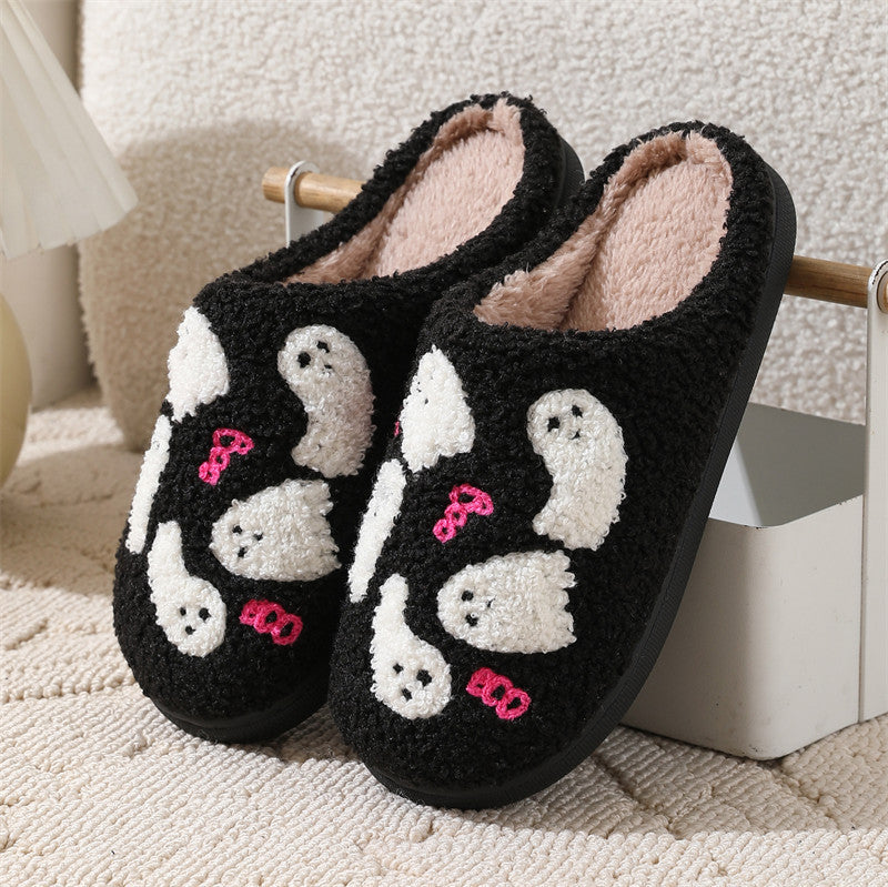 Halloween Ghost Indoor Non-Slip Slippers