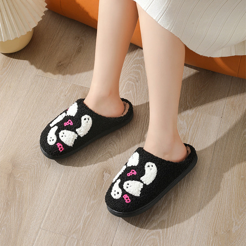 Halloween Ghost Indoor Non-Slip Slippers