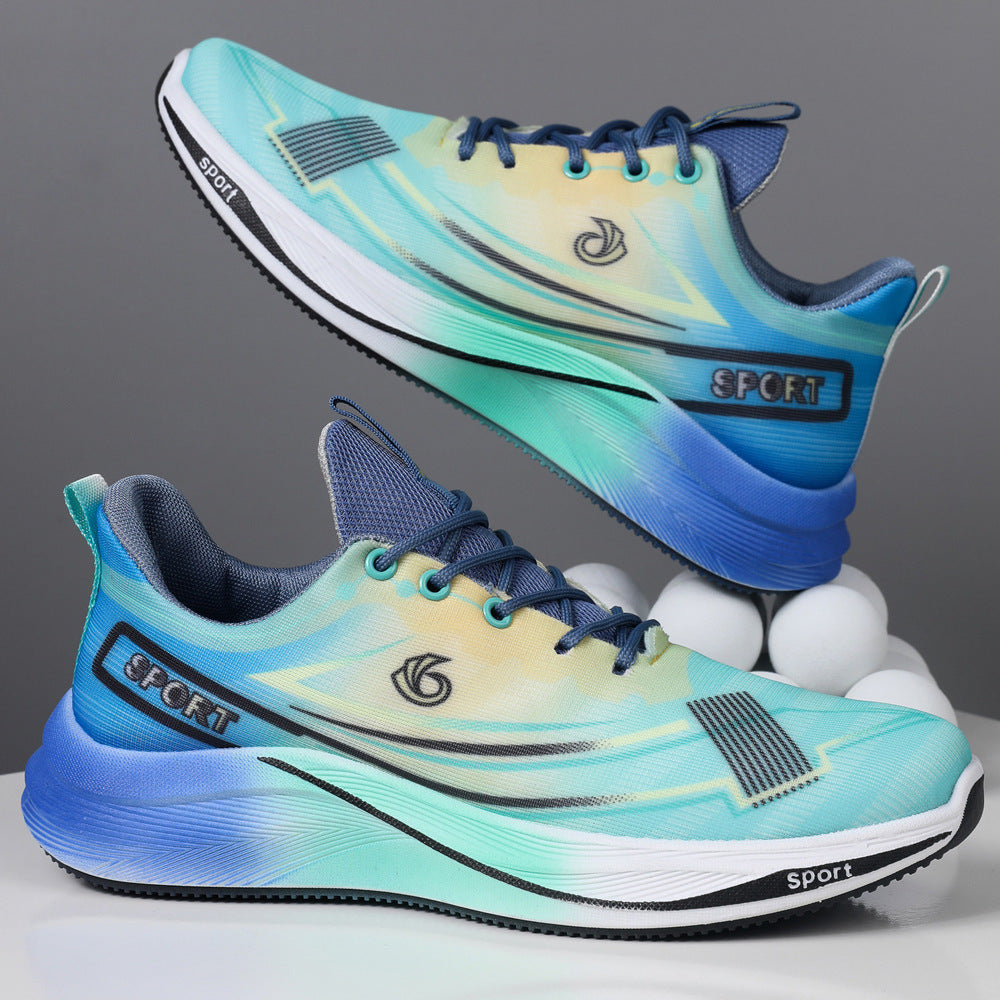 Lightweight Mesh Running Shoes – Breathable, Comfortable, Trendy Men's Footwear