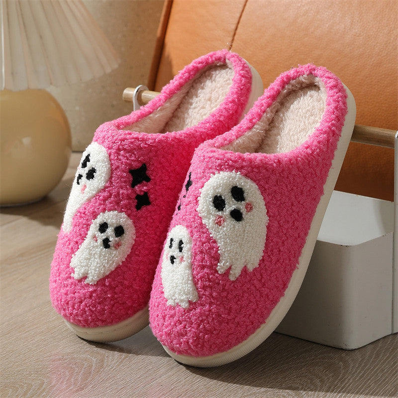 Halloween Ghost Indoor Non-Slip Slippers