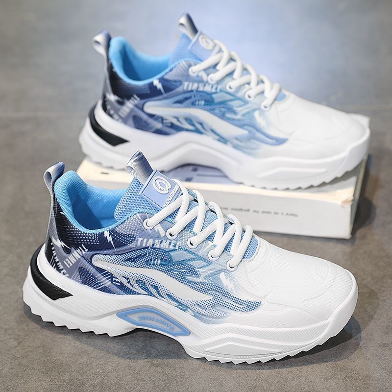 Men's Trendy Mesh Sports Sneakers – Breathable & Versatile Style