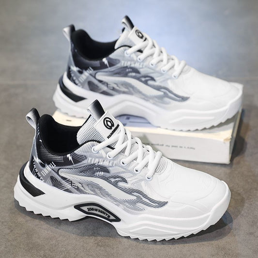 Men's Trendy Mesh Sports Sneakers – Breathable & Versatile Style