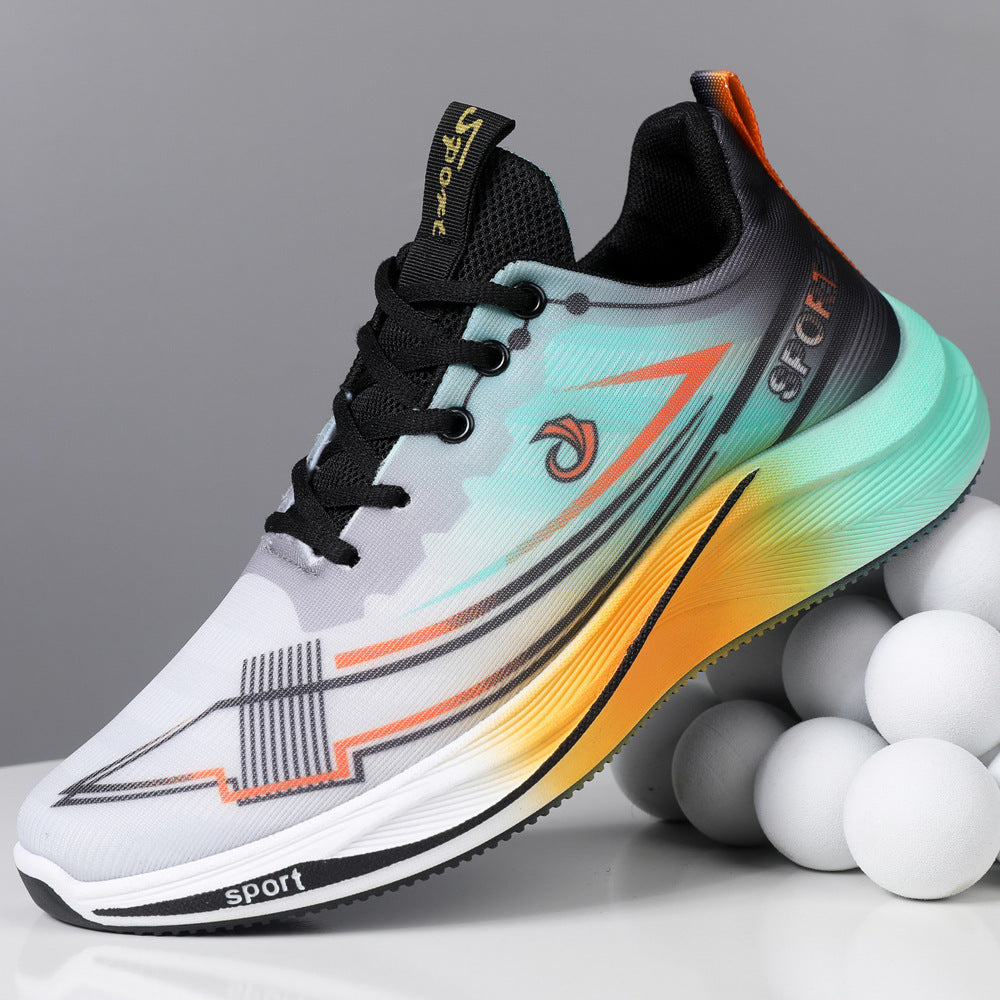 Lightweight Mesh Running Shoes – Breathable, Comfortable, Trendy Men's Footwear