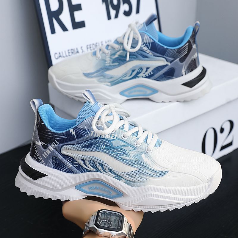 Men's Trendy Mesh Sports Sneakers – Breathable & Versatile Style