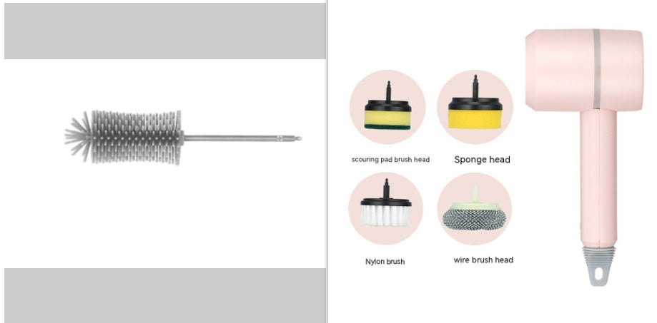 Wireless Electric Cleaning Brush for Kitchen, Bathtub, and Tile