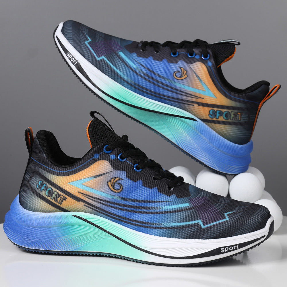 Lightweight Mesh Running Shoes – Breathable, Comfortable, Trendy Men's Footwear