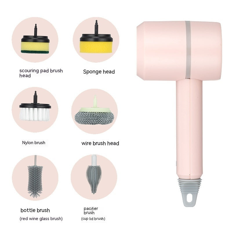 Wireless Electric Cleaning Brush for Kitchen, Bathtub, and Tile