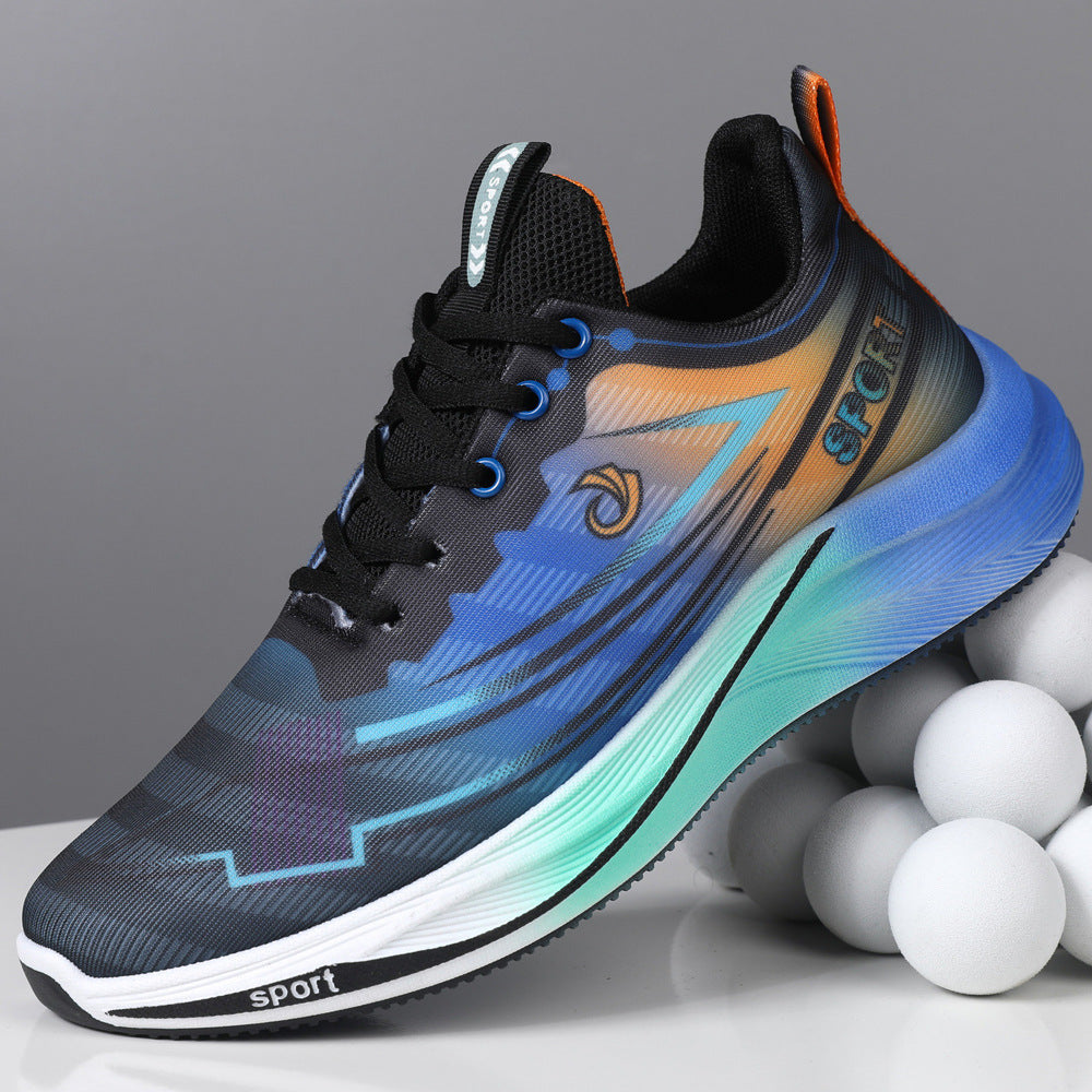 Lightweight Mesh Running Shoes – Breathable, Comfortable, Trendy Men's Footwear