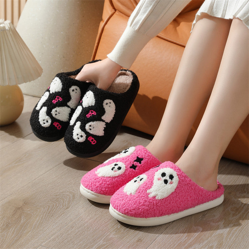 Halloween Ghost Indoor Non-Slip Slippers