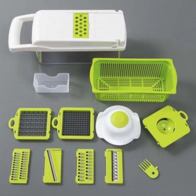 12-in-1 Manual Vegetable Chopper Slicer