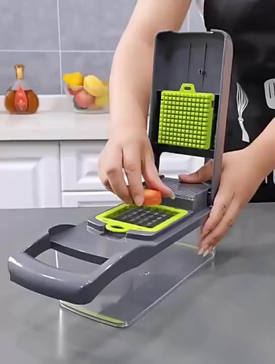 12-in-1 Manual Vegetable Chopper Slicer