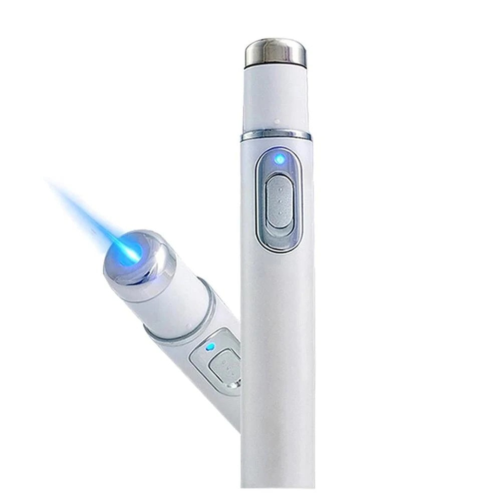 Blue Light Acne Laser Pen for Scar & Wrinkle Removal